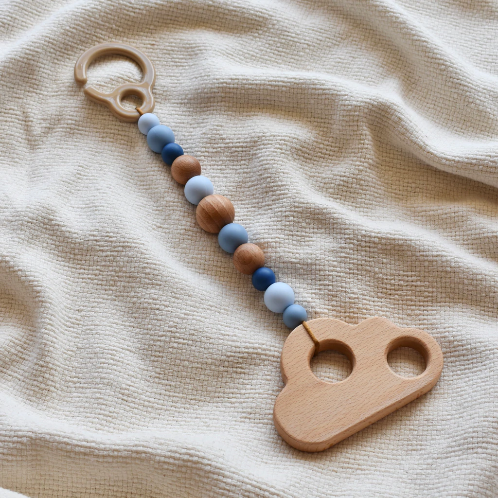 Cloud Pram Toy - Sapphire Blue Ombre