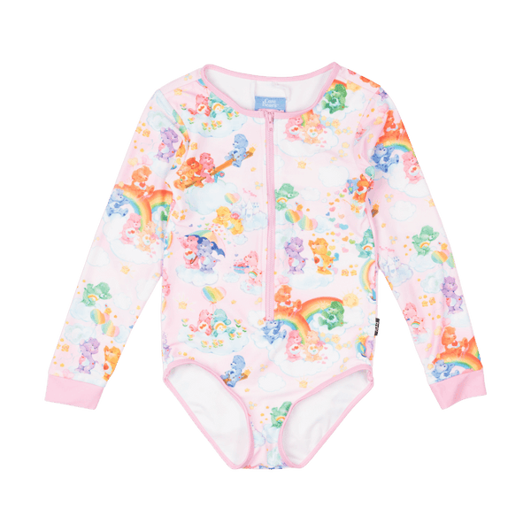 Adventures in Care-A-Lot Rashie One Piece - Multi Pink