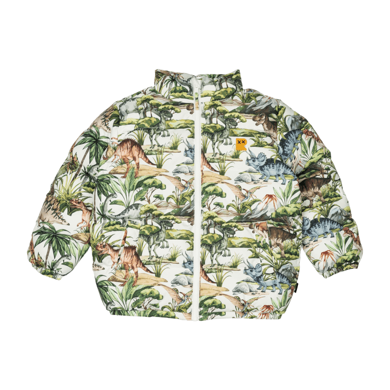 Dino Jungle Puff Padded Jacket