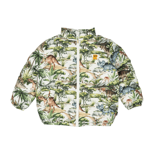 Dino Jungle Puff Padded Jacket