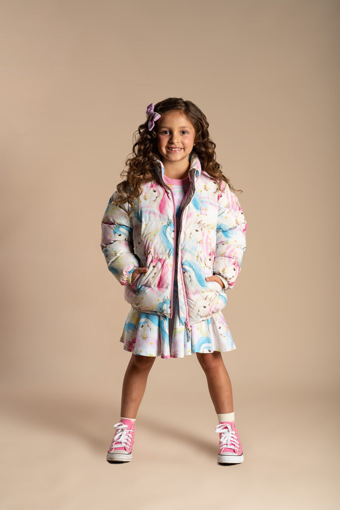 Fantasia Puff Padded Jacket with Lining