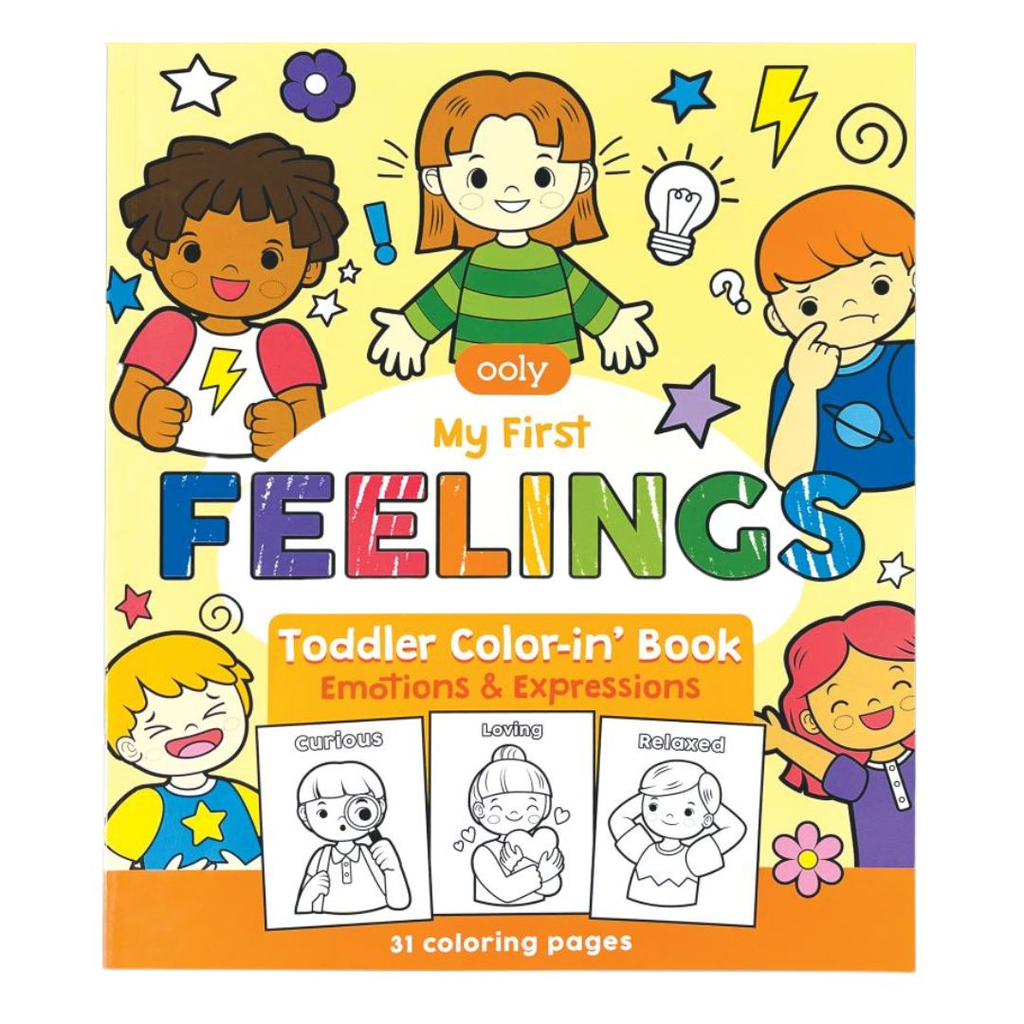 Toddler Colouring In Feelings