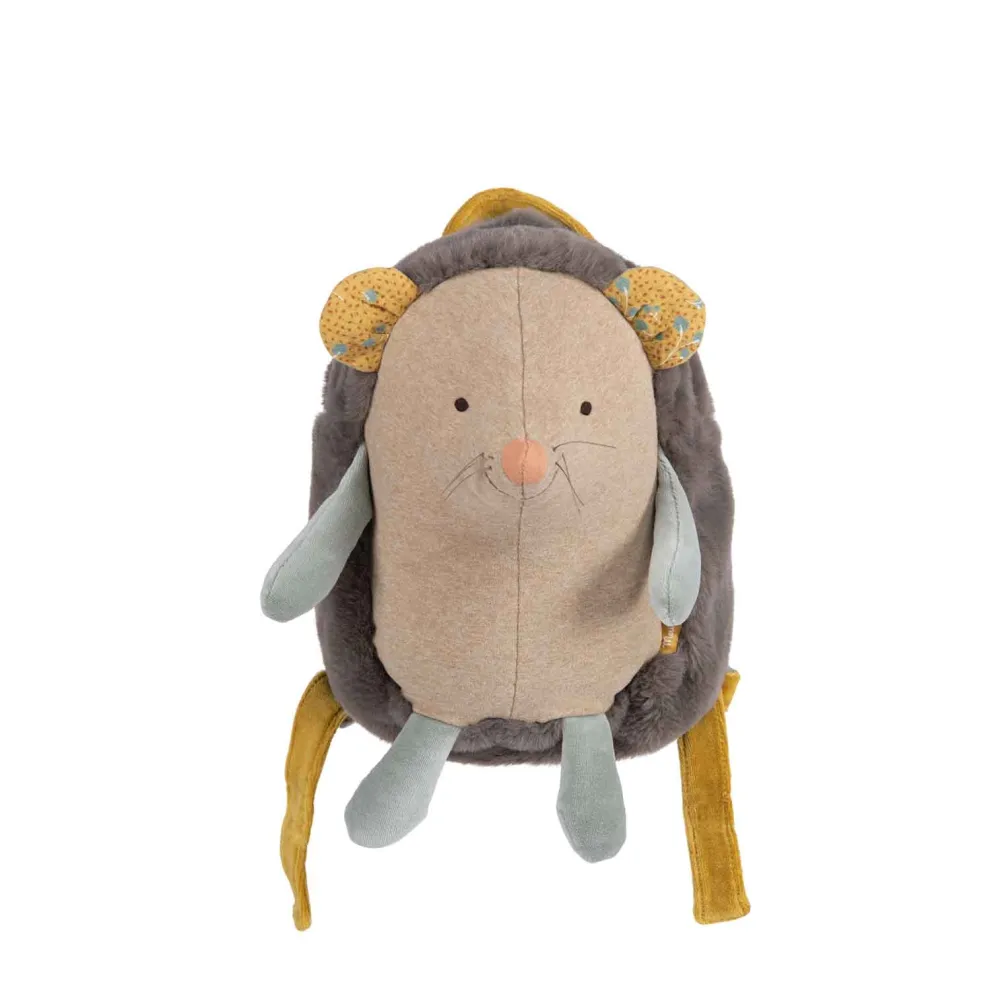 Moulin Roty Trois Petits Lapins hedgehog backpack