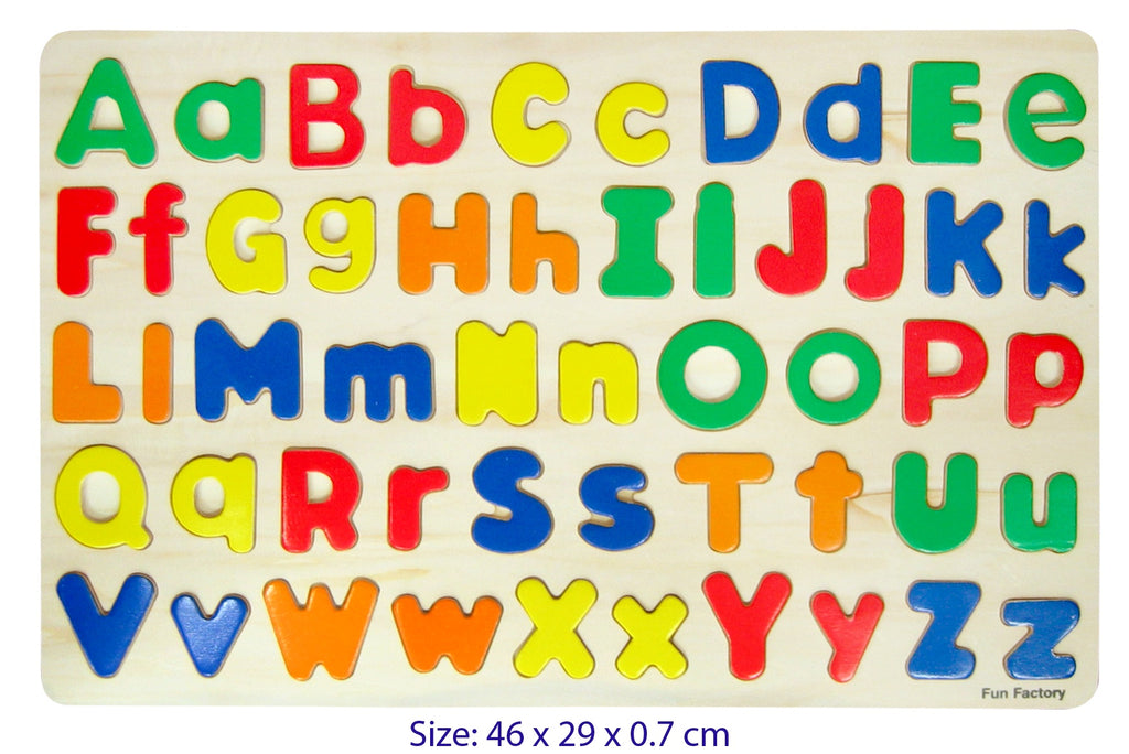 Alphabet Puzzle (Lower & Upper Case)