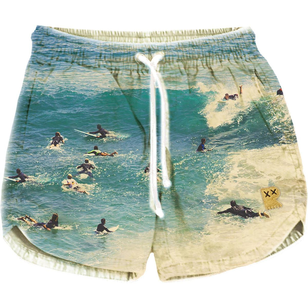Waves of Happiness Board Shorts