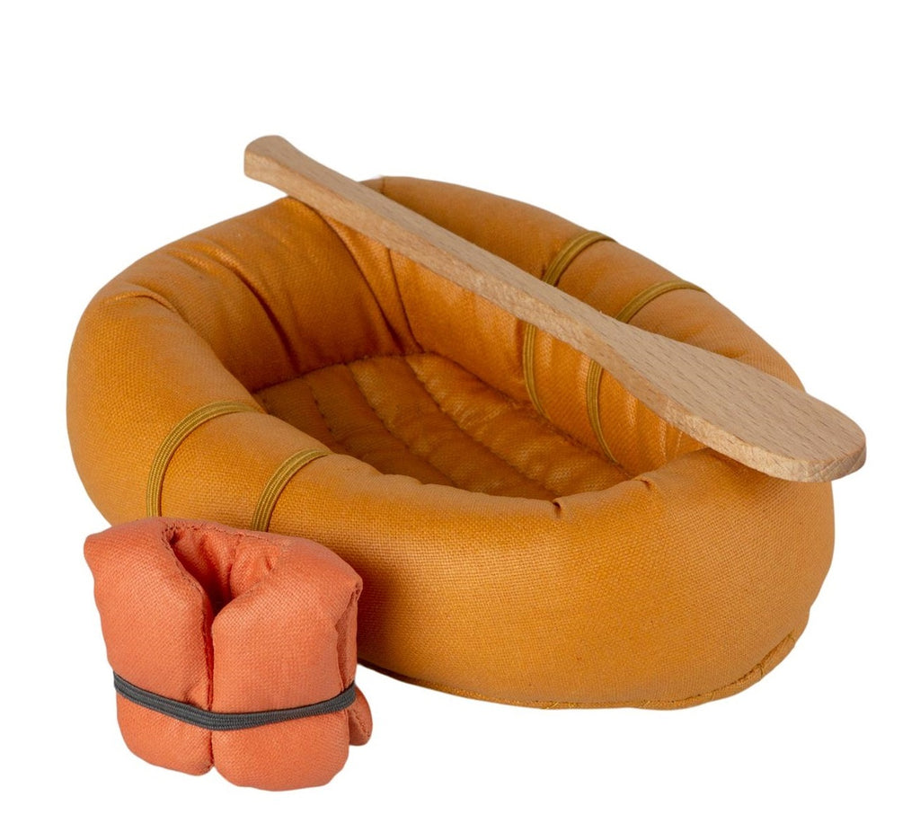 Dusty Yellow Rubber Boat for Mouse