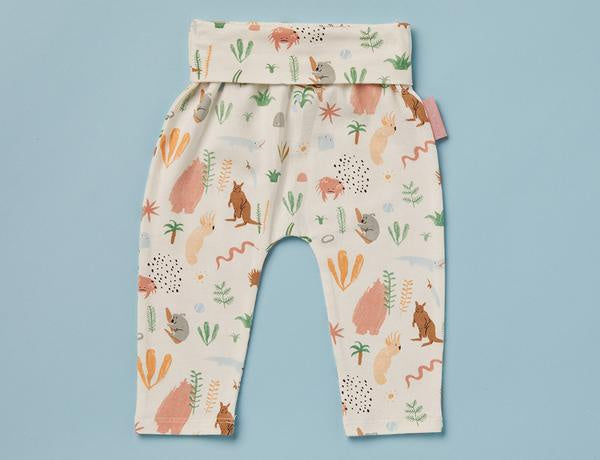 Outback Dreamers baby yoga leggings