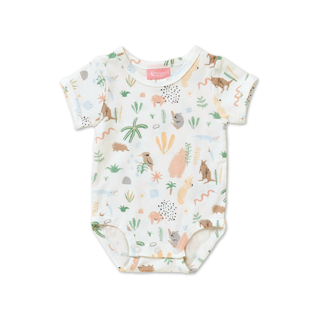 Outback Dreamers Short Sleeved Bodysuit