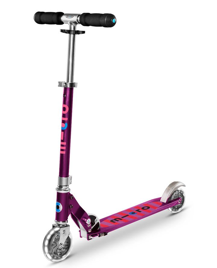 Micro Sprite Light Up Scooter - Purple