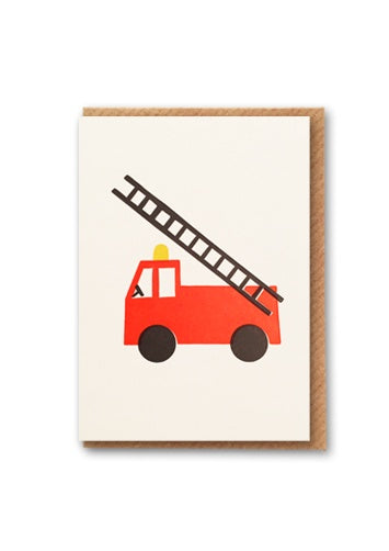 Mini Card - Fire Engine