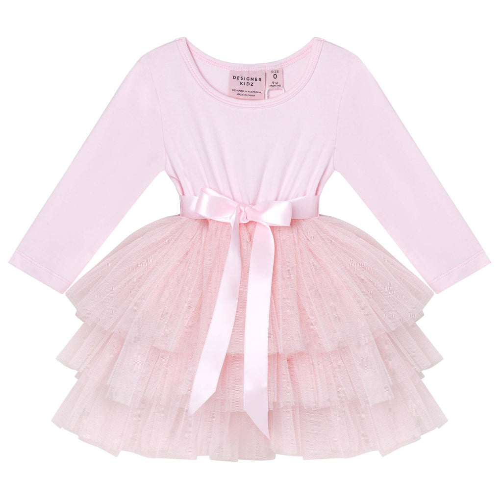 My First Tutu - Long Sleeve - Pale Pink