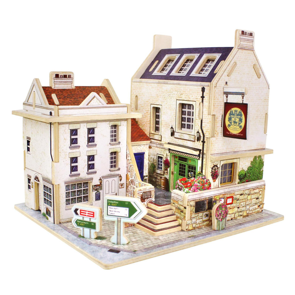 British style pub 3D wood puzzle
