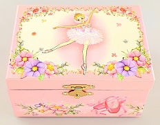Ballerina Flower Music Box