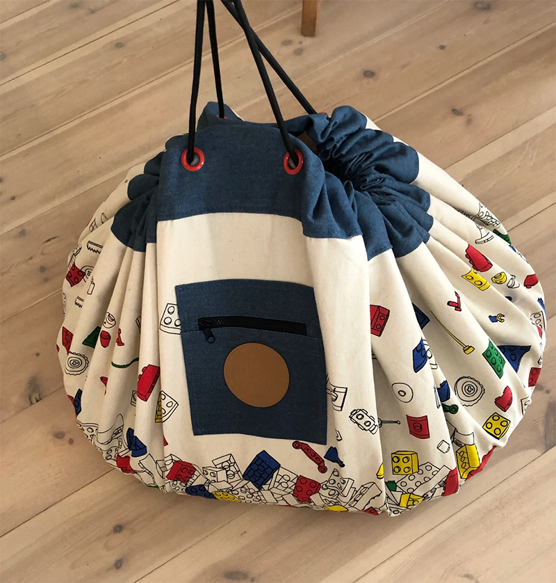 Bricks Galore Printed Play Pouch