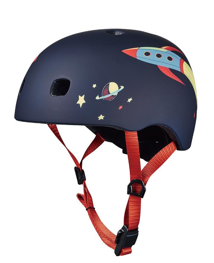 Micro Kids Pattern Helmet -  Rocket