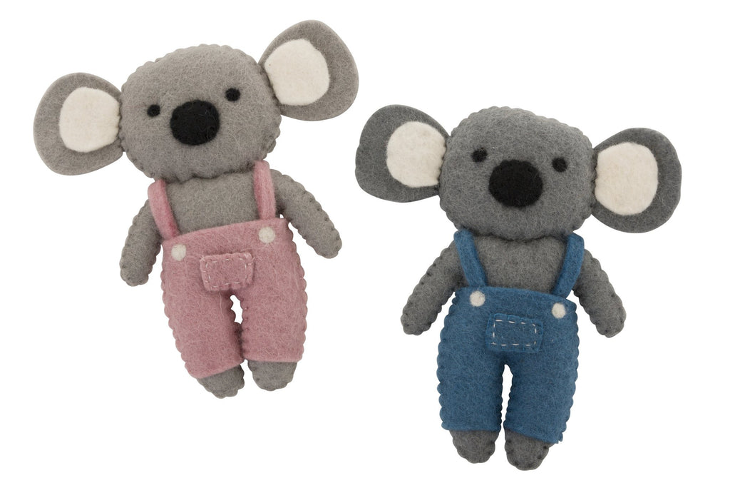 Small koala overalls - blue