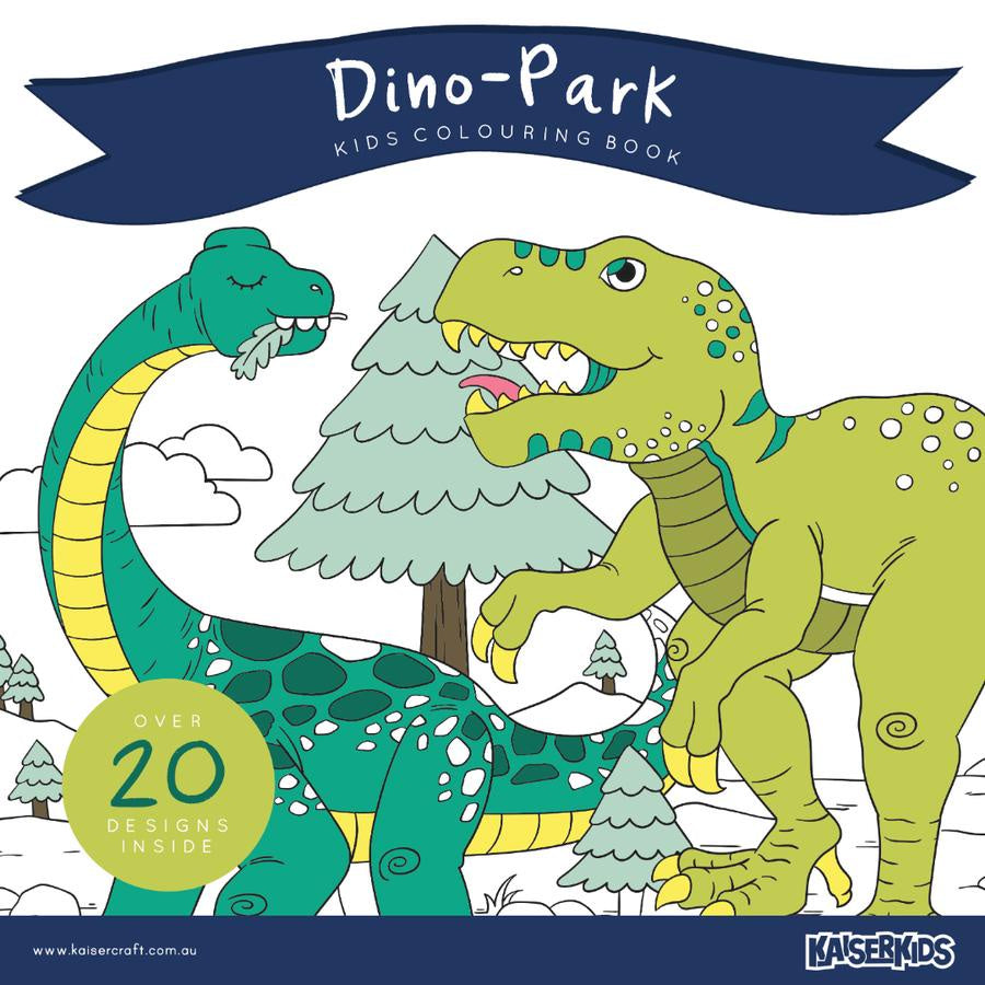 Dino Park Colouring Book