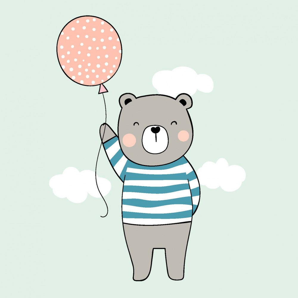 Bear Balloon Card