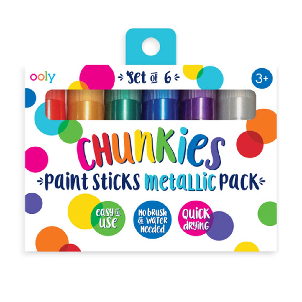 Chunkies Paint Sticks (6pcs) Metallic