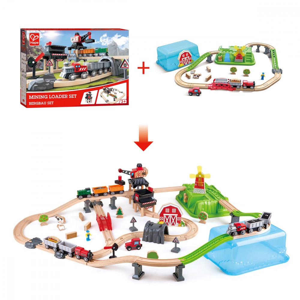 Countryside Train Bucket Set