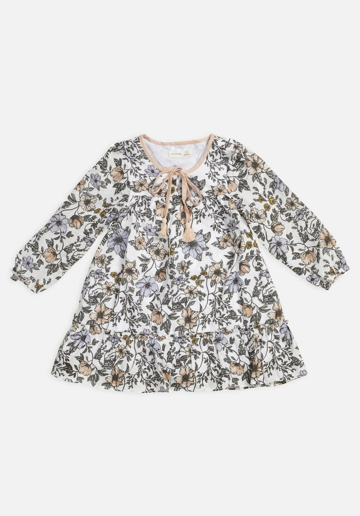 Secret garden floral dress