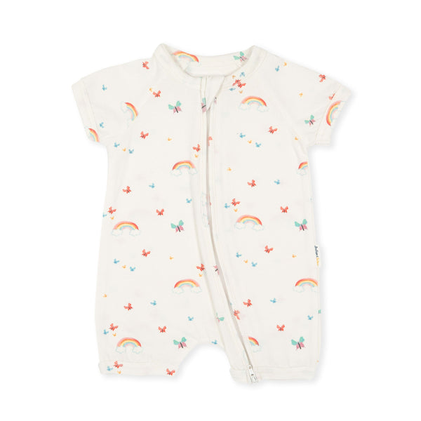 Grayson Short Romper - Rainbow
