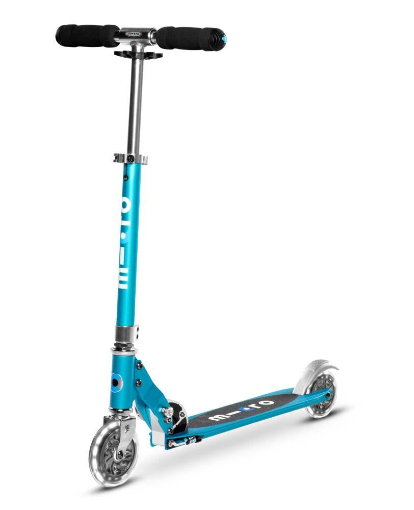 Micro Sprite Light Up Scooter - Ocean Blue