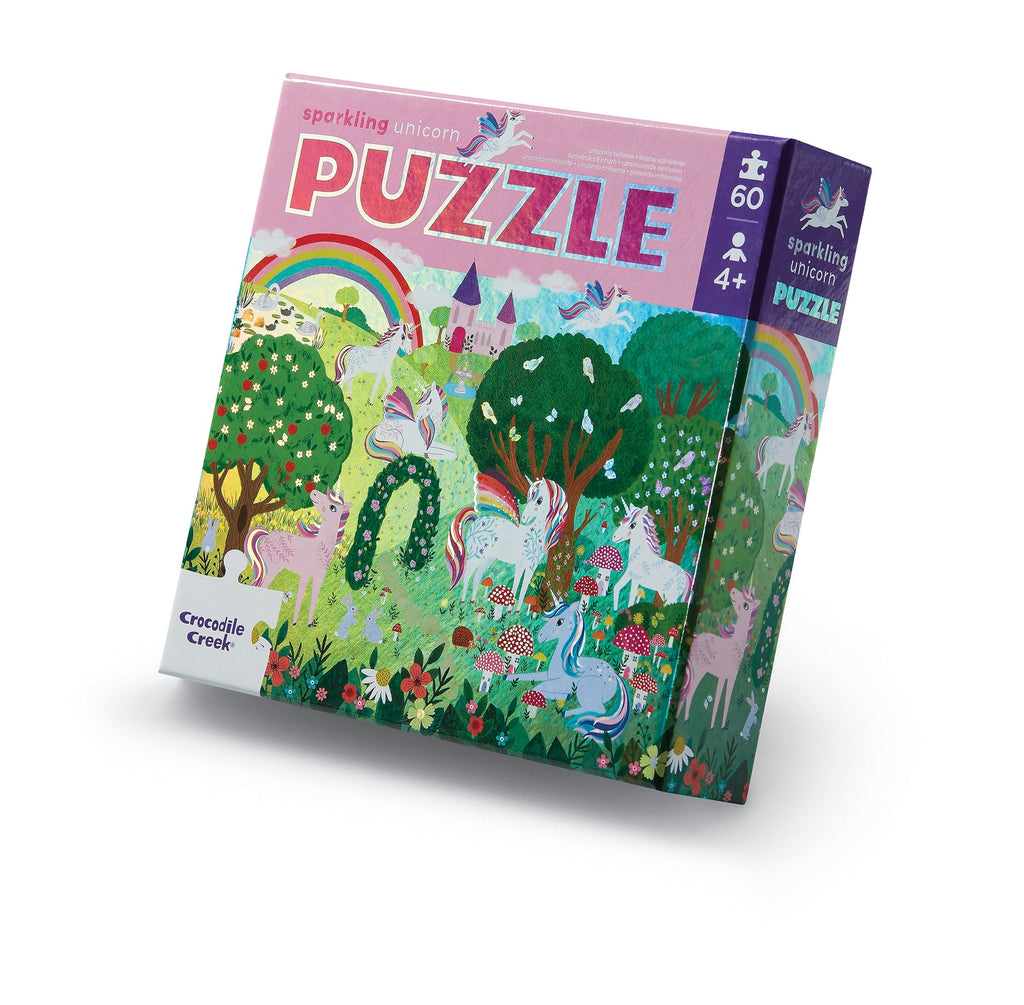 Foil Puzzle - Sparkling Unicorn (60pcs)