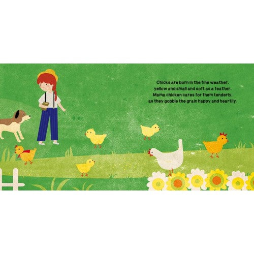 Sassi Book & Giant Puzzle - The Farm (30 pcs)