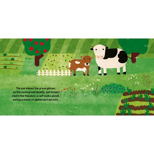 Sassi Book & Giant Puzzle - The Farm (30 pcs)