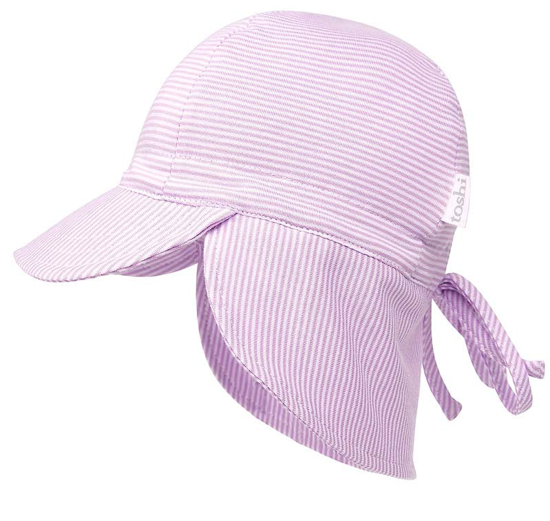 Baby Flap Cap (Lavender)