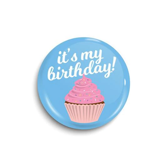 It's my birthday cupcake
