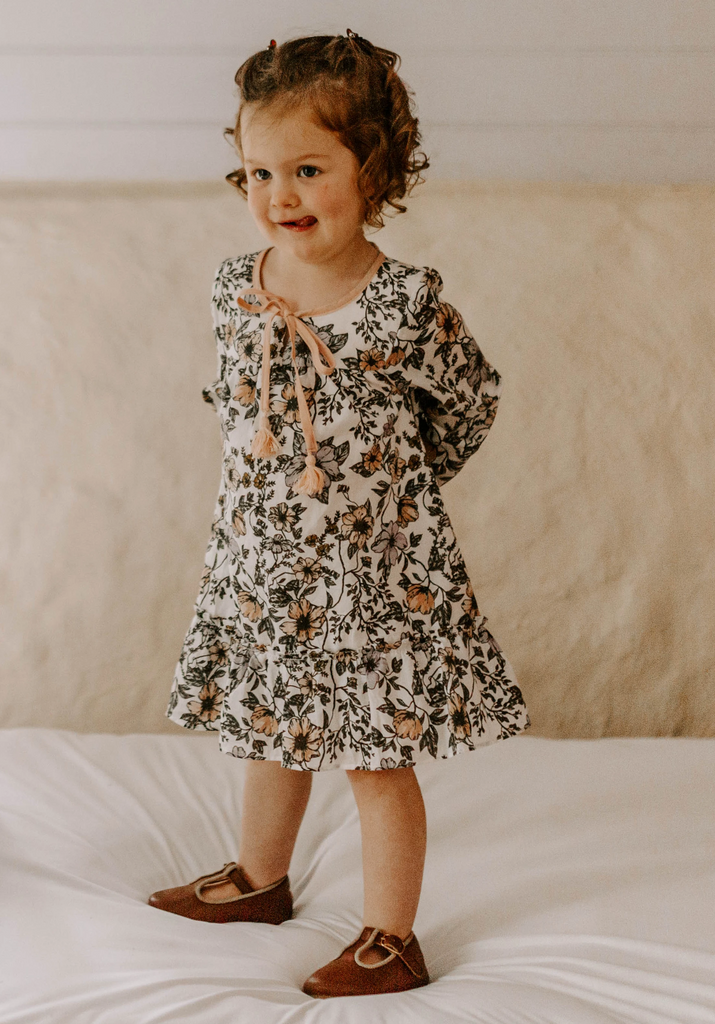 Secret garden floral dress