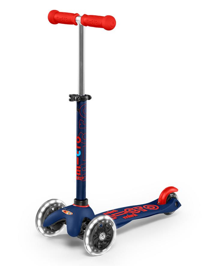 Mini Micro Deluxe Scooter - LED Navy Blue (Limited Edition)