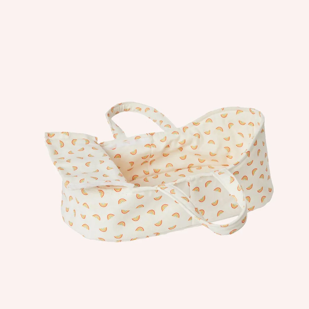 Dinkum Dolls Carry Cot - Rainbow Print