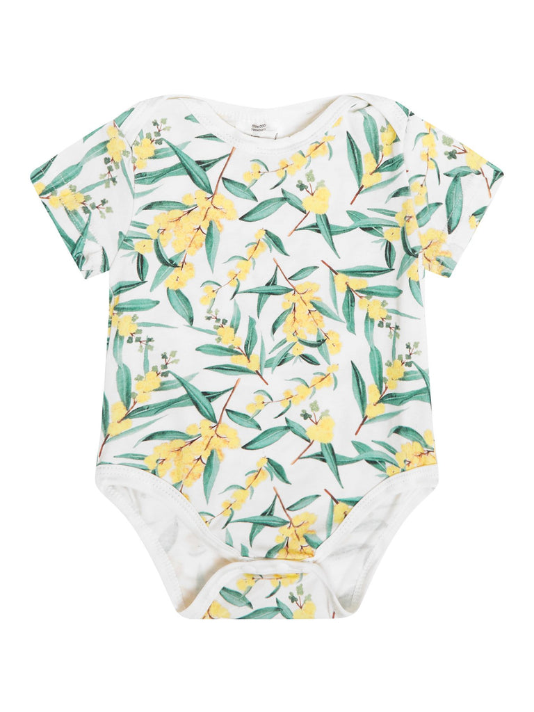 Short-sleeved bodysuit - Wattle